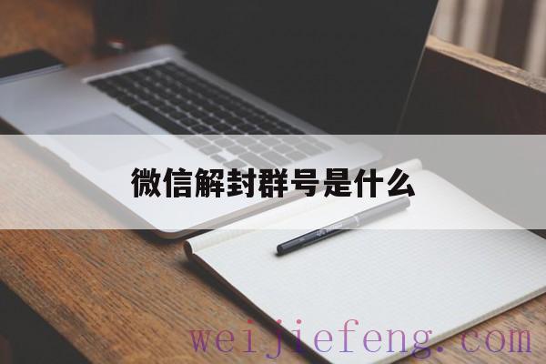 微信解封群号是什么（微信群号封了怎么解封）