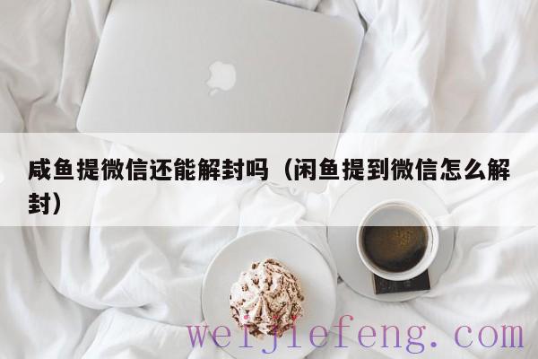 咸鱼提微信还能解封吗（闲鱼提到微信怎么解封）