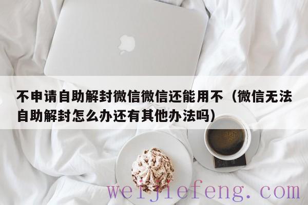 不申请自助解封微信微信还能用不（微信无法自助解封怎么办还有其他办法吗）